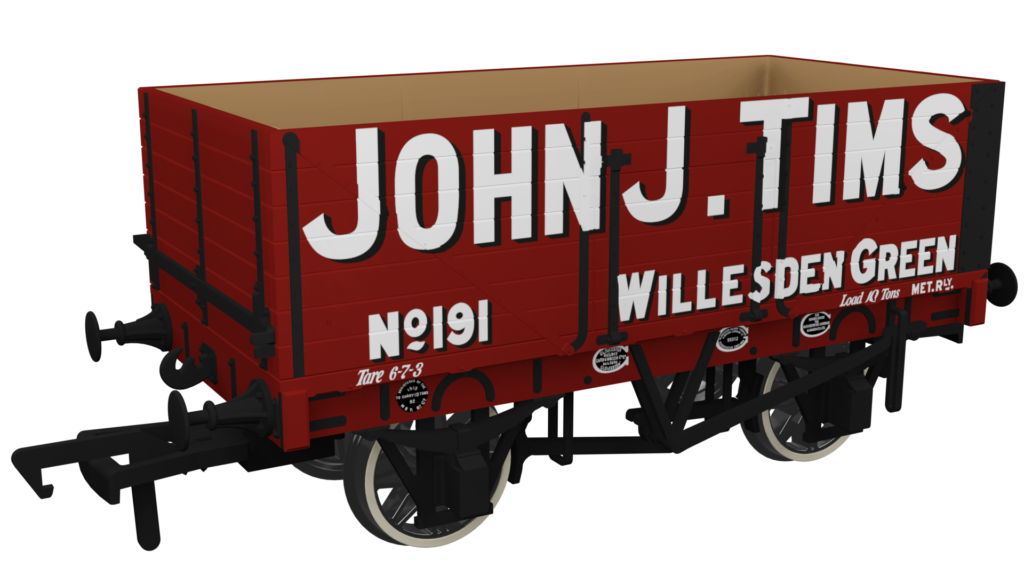 RCH 1907 7 Plank Wagon - John J. Tims