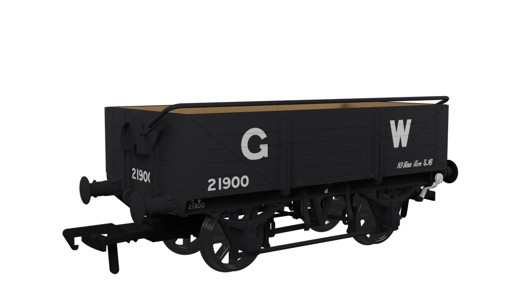 O11 Five Plank Wagon in GWR Grey Livery No 21900