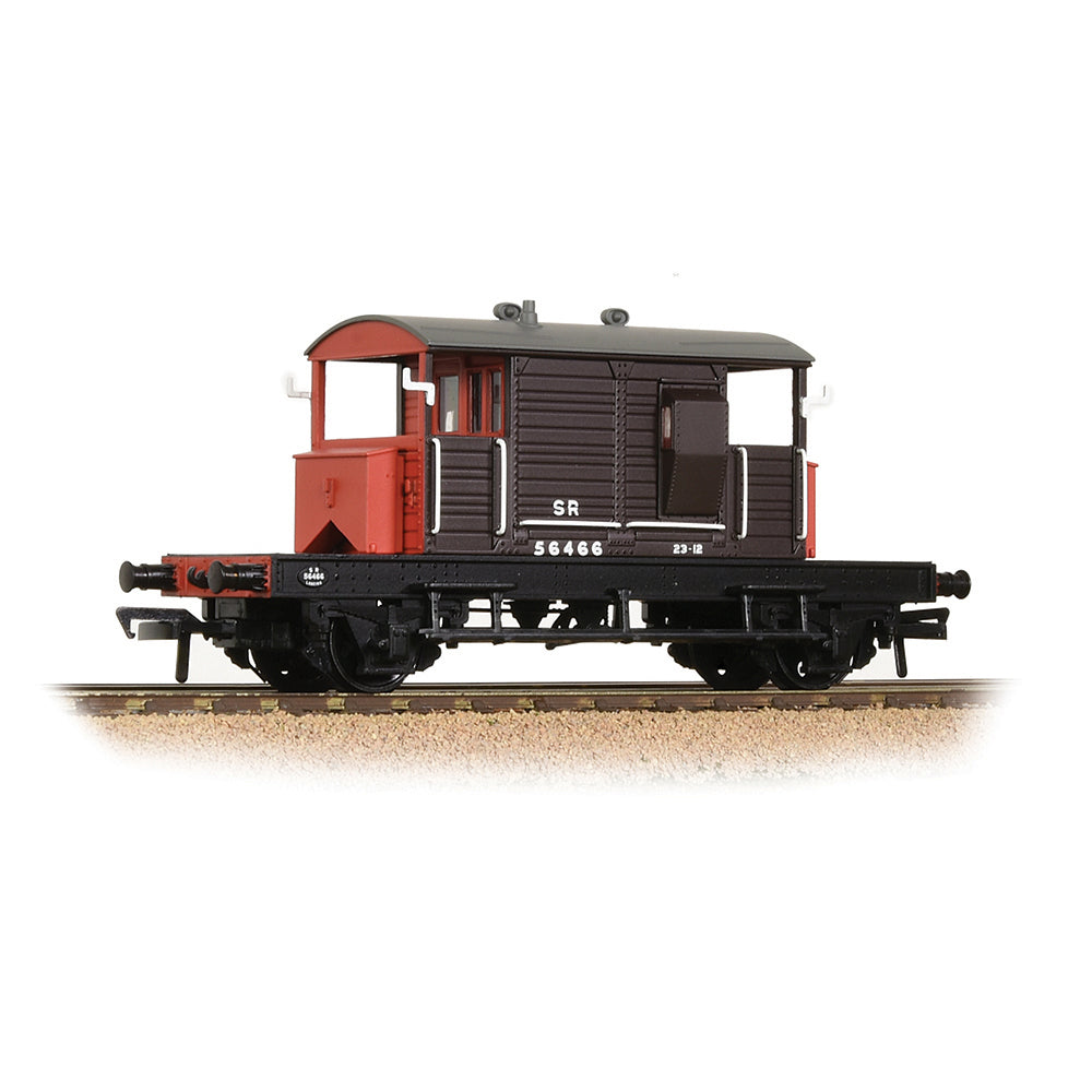 SR 25T 'Pill Box' Brake Van Right-Hand Ducket SR Brown