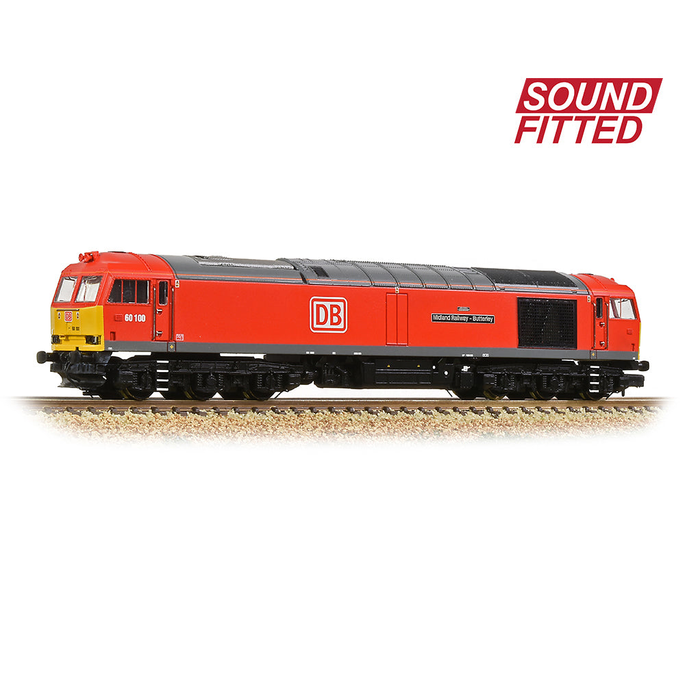 Class 60 60100 'Midland Railway Butterley' DB Cargo