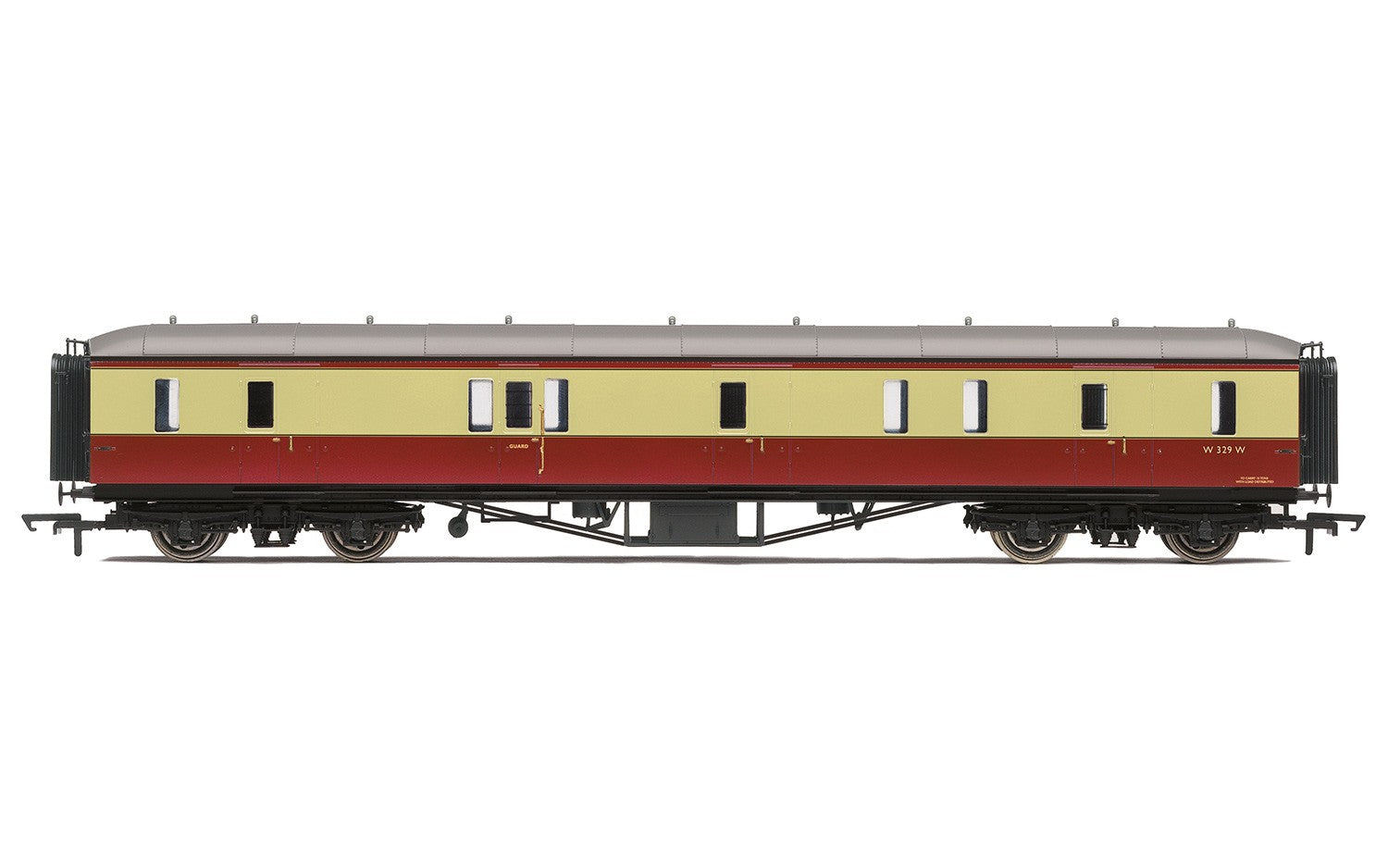 BR, 63' Hawksworth Passenger Brake, W829W - Era 4
