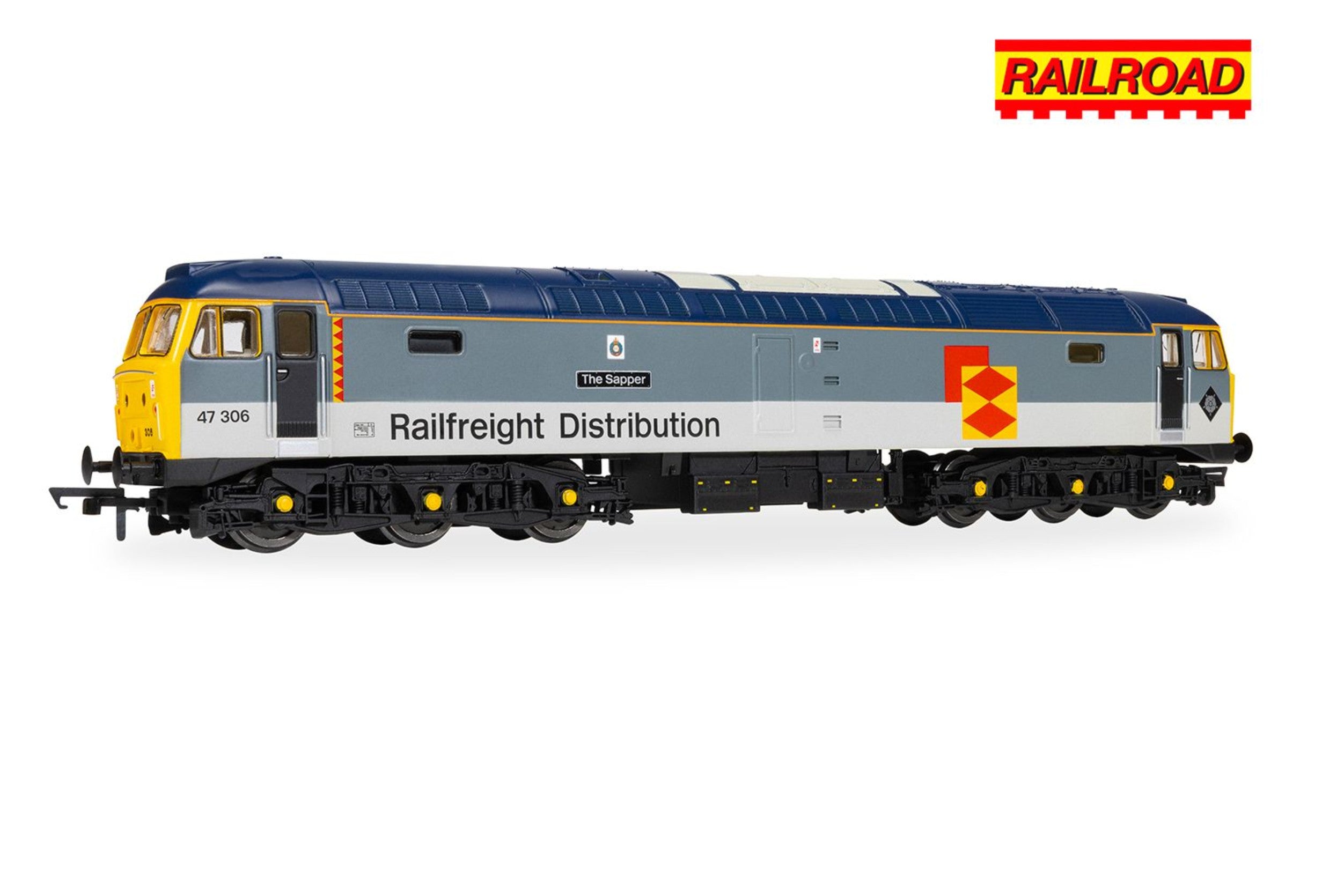 RailRoad - Railfreight Distribution - Class 47 - 'The Sapper' 47306