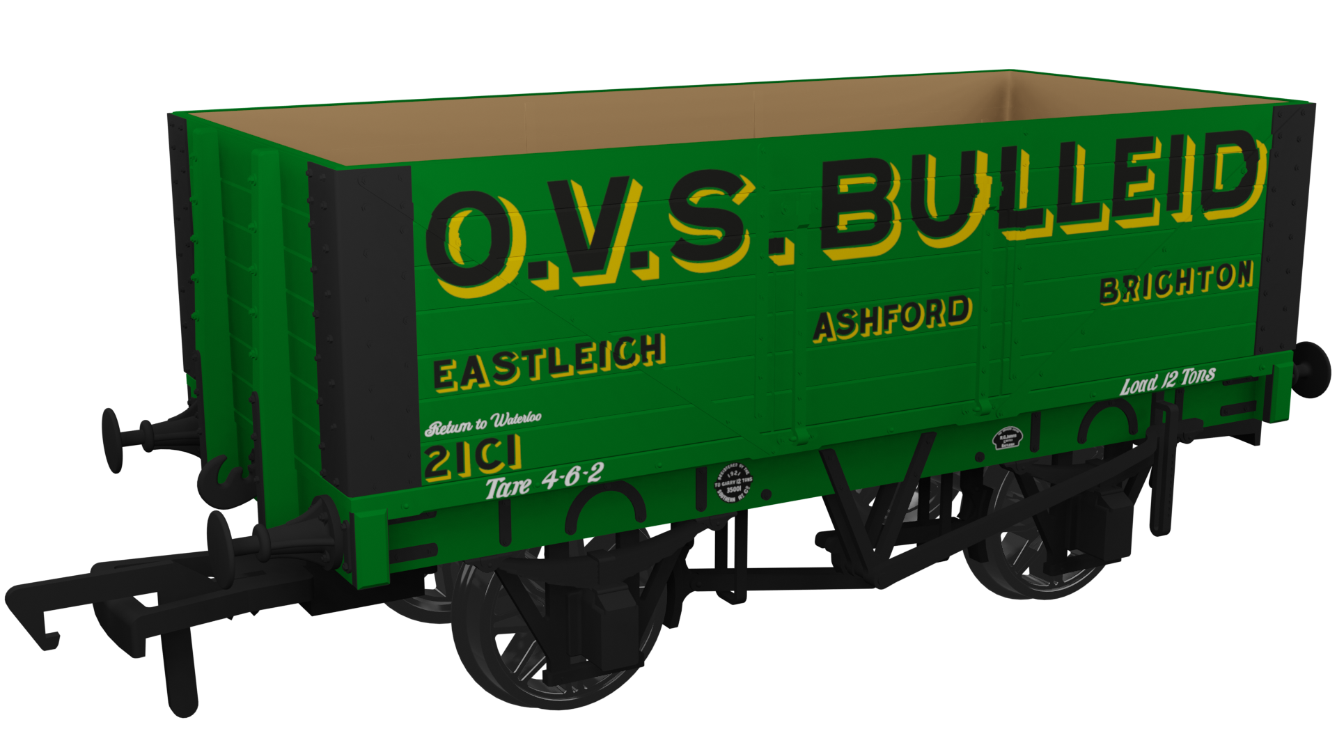 RCH 7 Plank Wagon Bulleid No.21C1