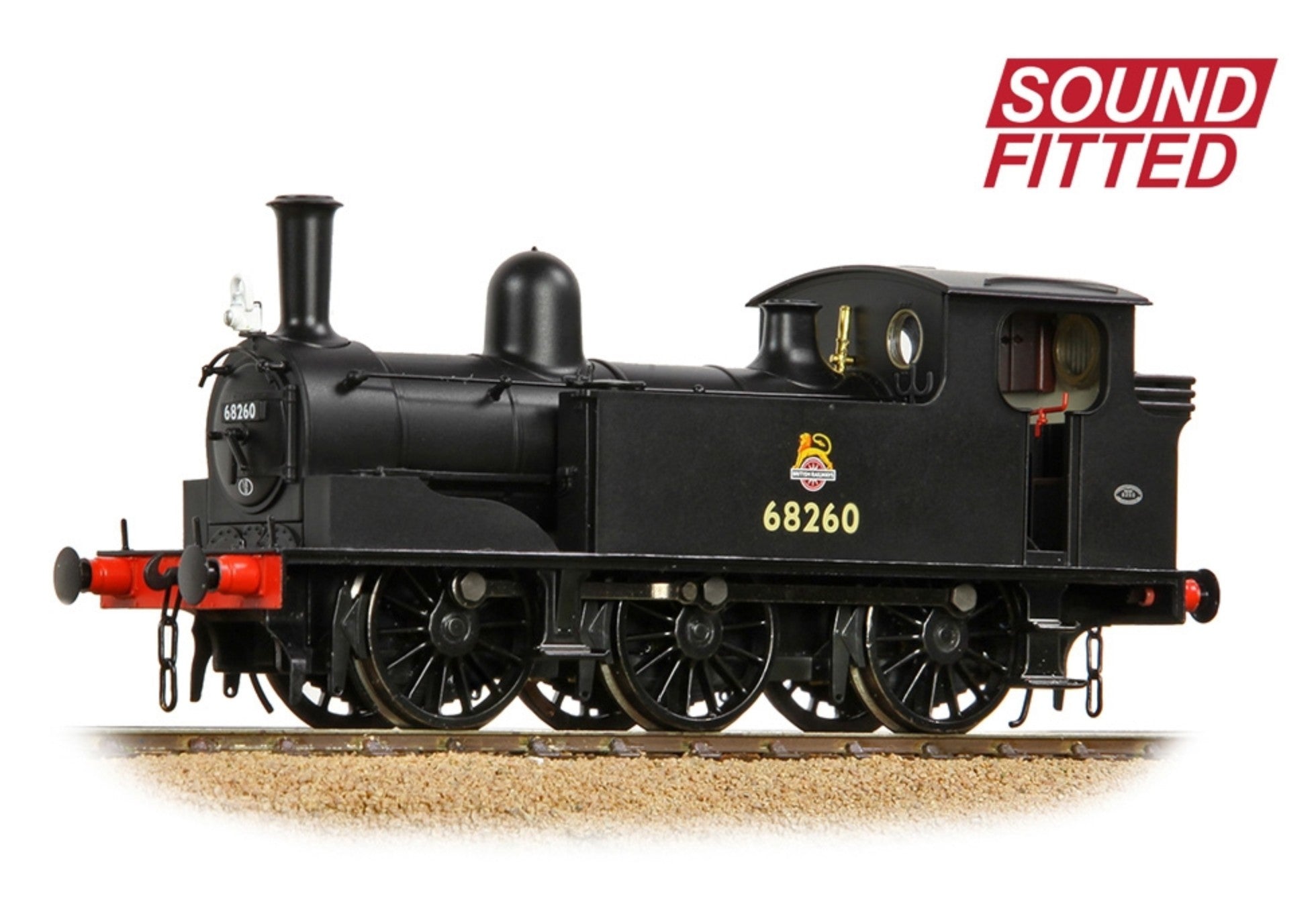 31-069SF - NER E (J71) Tank 68260 BR Black (Early Emblem) Sound Fitted