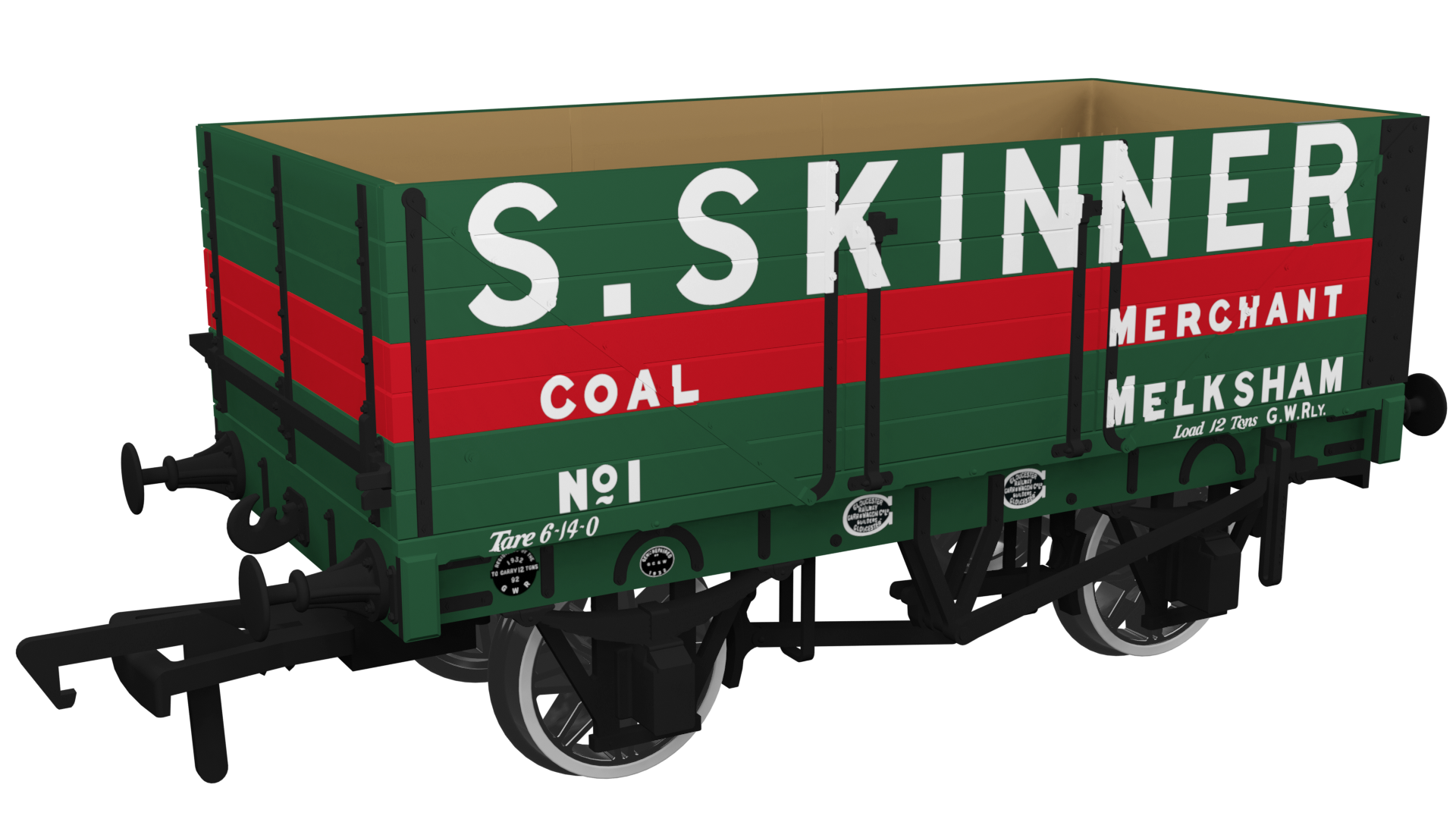 RCH 1907 7 Plank Wagon - Skinner