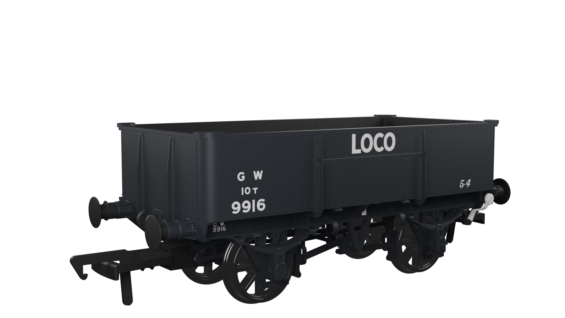 Diagram N19 Loco Coal Wagon GWR No.9916
