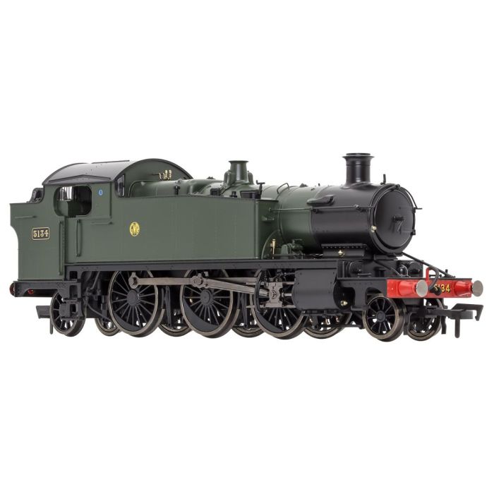 4S-041-010 - Large Prairie 2-6-2 5134 GWR Green Shirtbutton