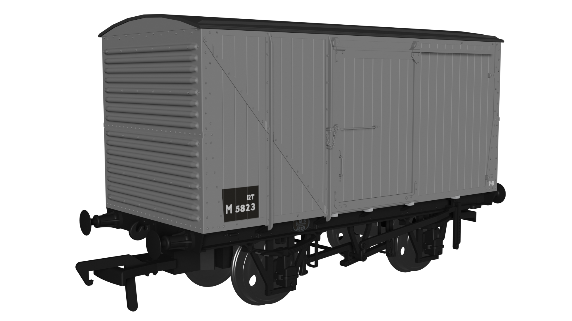 970008 - LMS D1663 Van - BR No.M5823