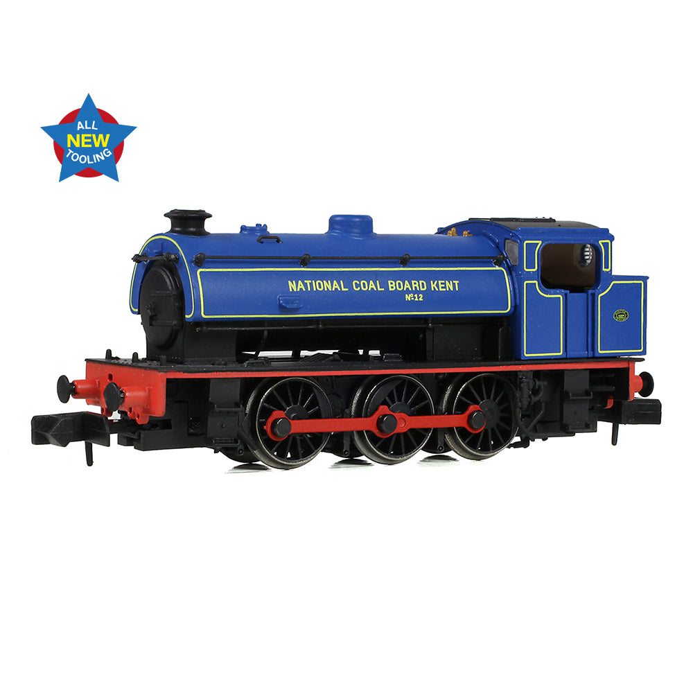 WD Austerity Saddle Tank No. 12 NCB Kent Lined Blue