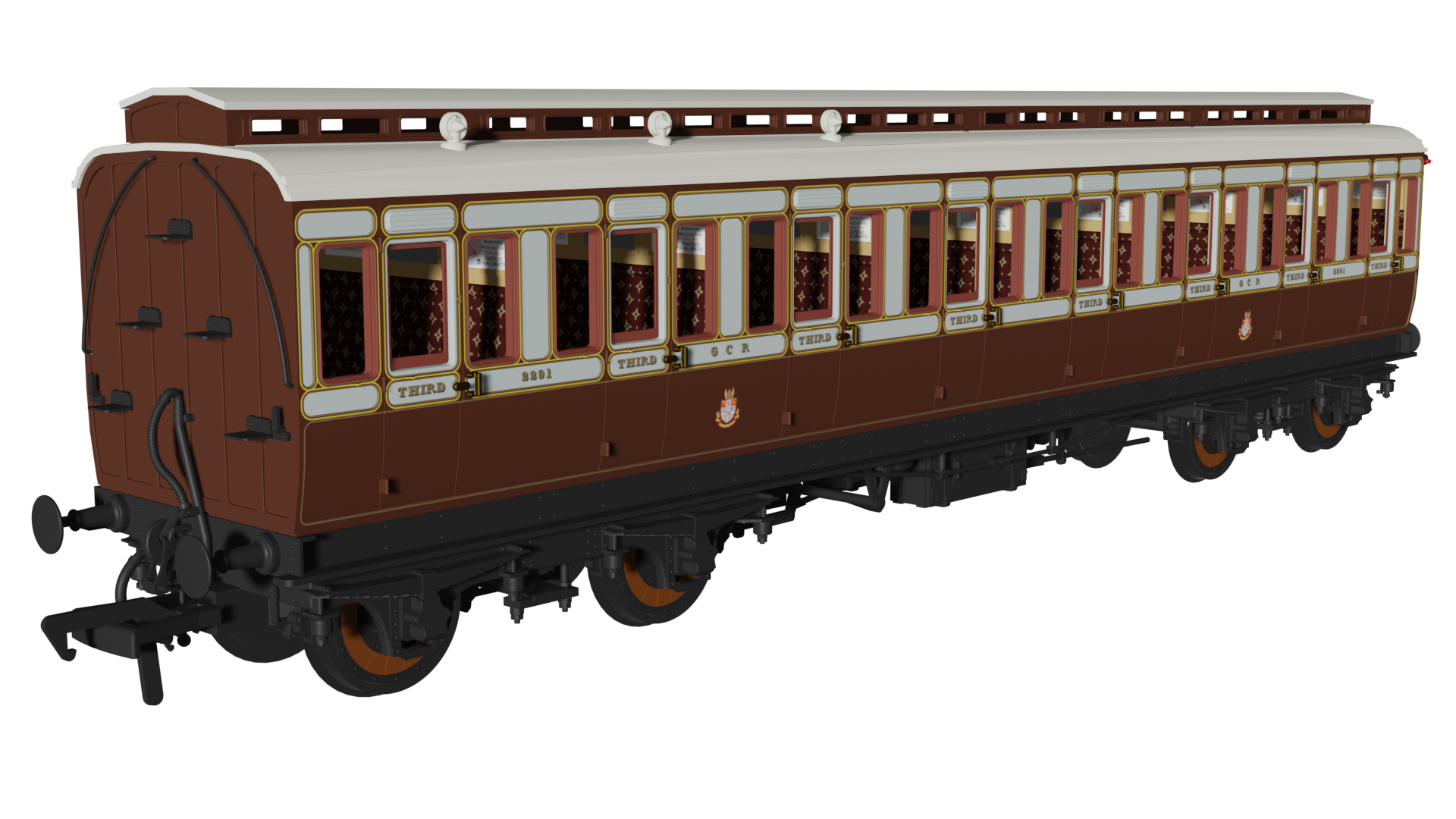 GCR ‘Evolution’ Non-Corridor Third No.2291