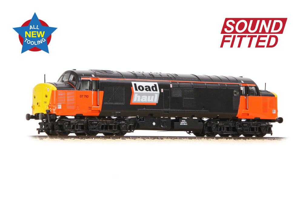 372-112SF - Class 37/7 37710 Loadhaul SOUND FITTED