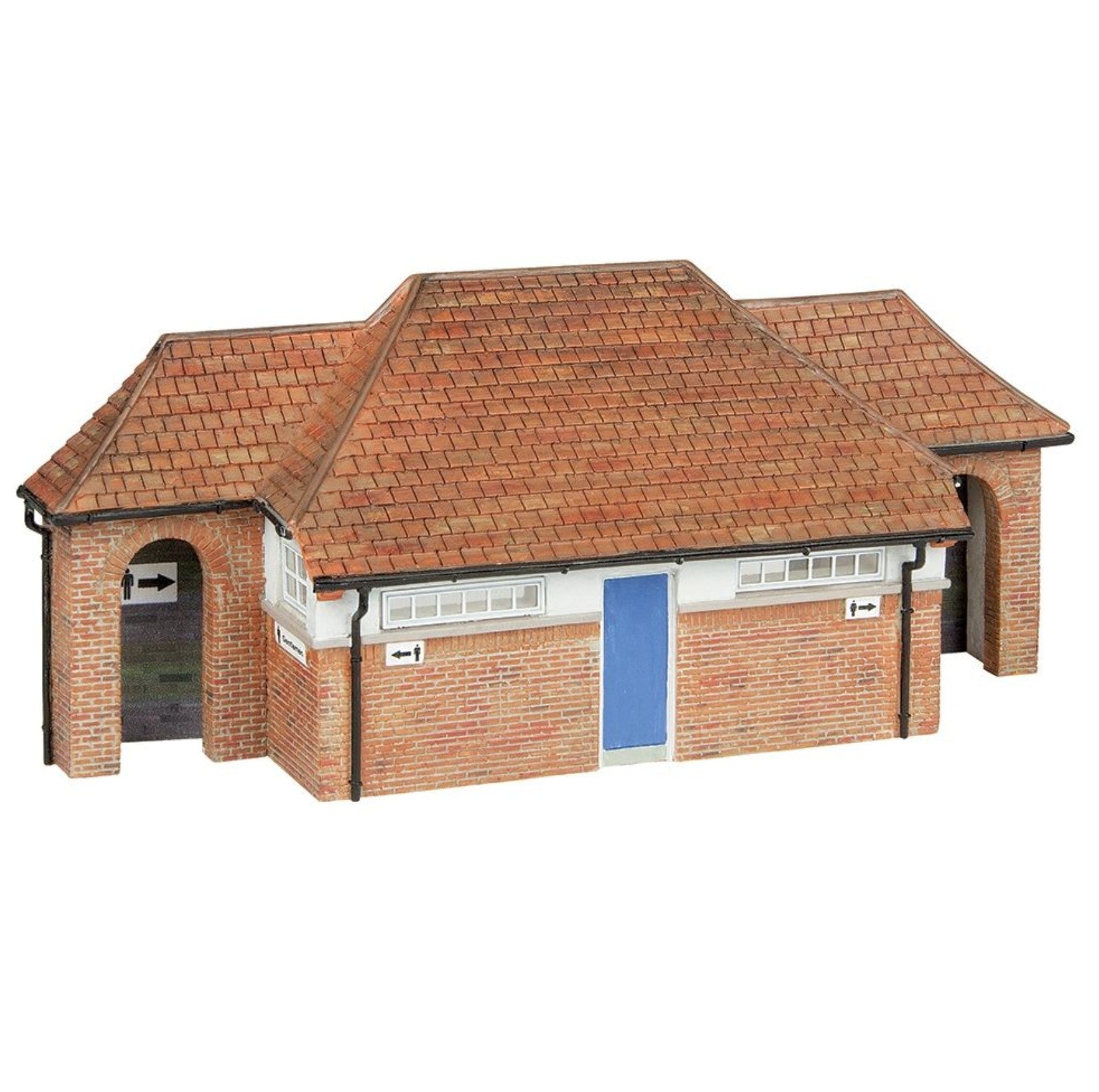 44-0209 - Low Relief Pagoda Roof Toilet