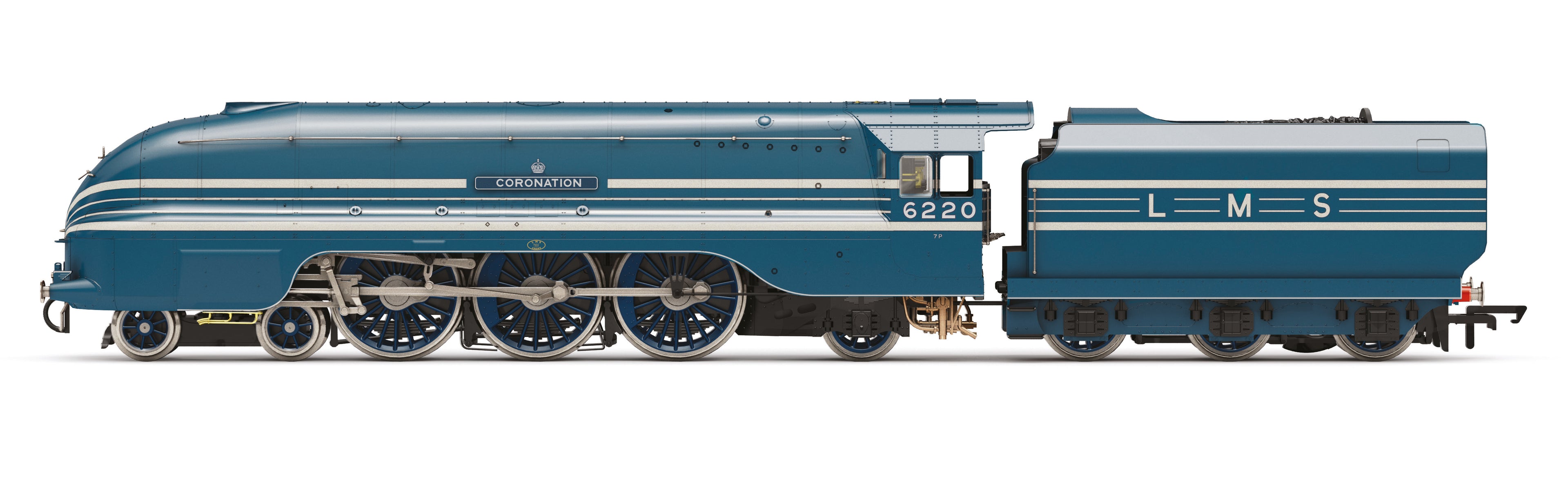 LMS Streamlined Coronation – with figure LIMITED EDITION - The Great Railway Engineers Collection