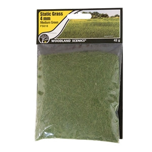 Static Grass 4mm - Medium Green