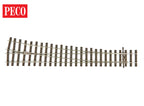 SL-U1188 - Bullhead OO Gauge RH Turnout - Large Radius