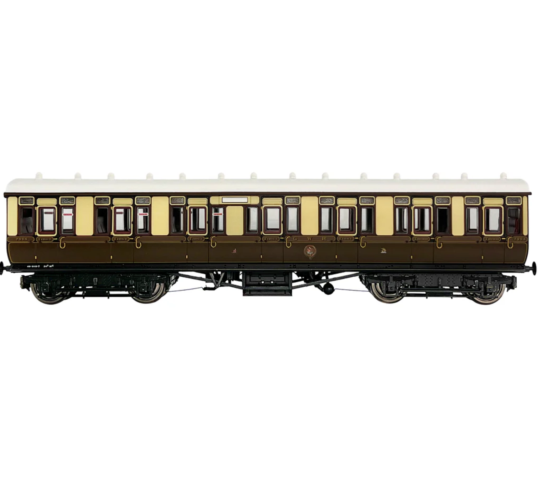 GWR Toplight M/Line City Lned Choc & Crm Composite 7904 Set 2