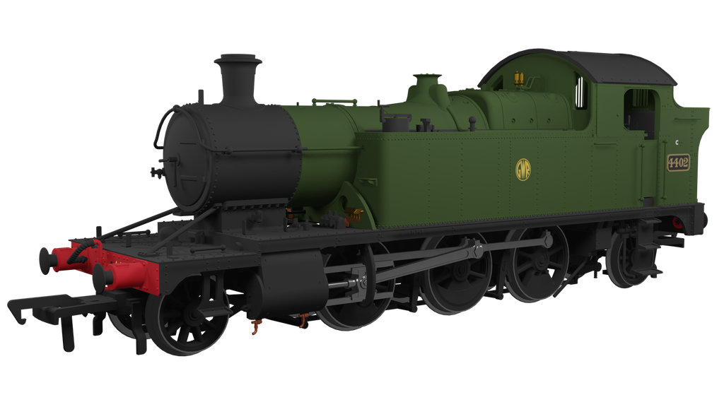 GWR 44xx No.4402 GWR Green with ‘Shirtbutton’ Roundel