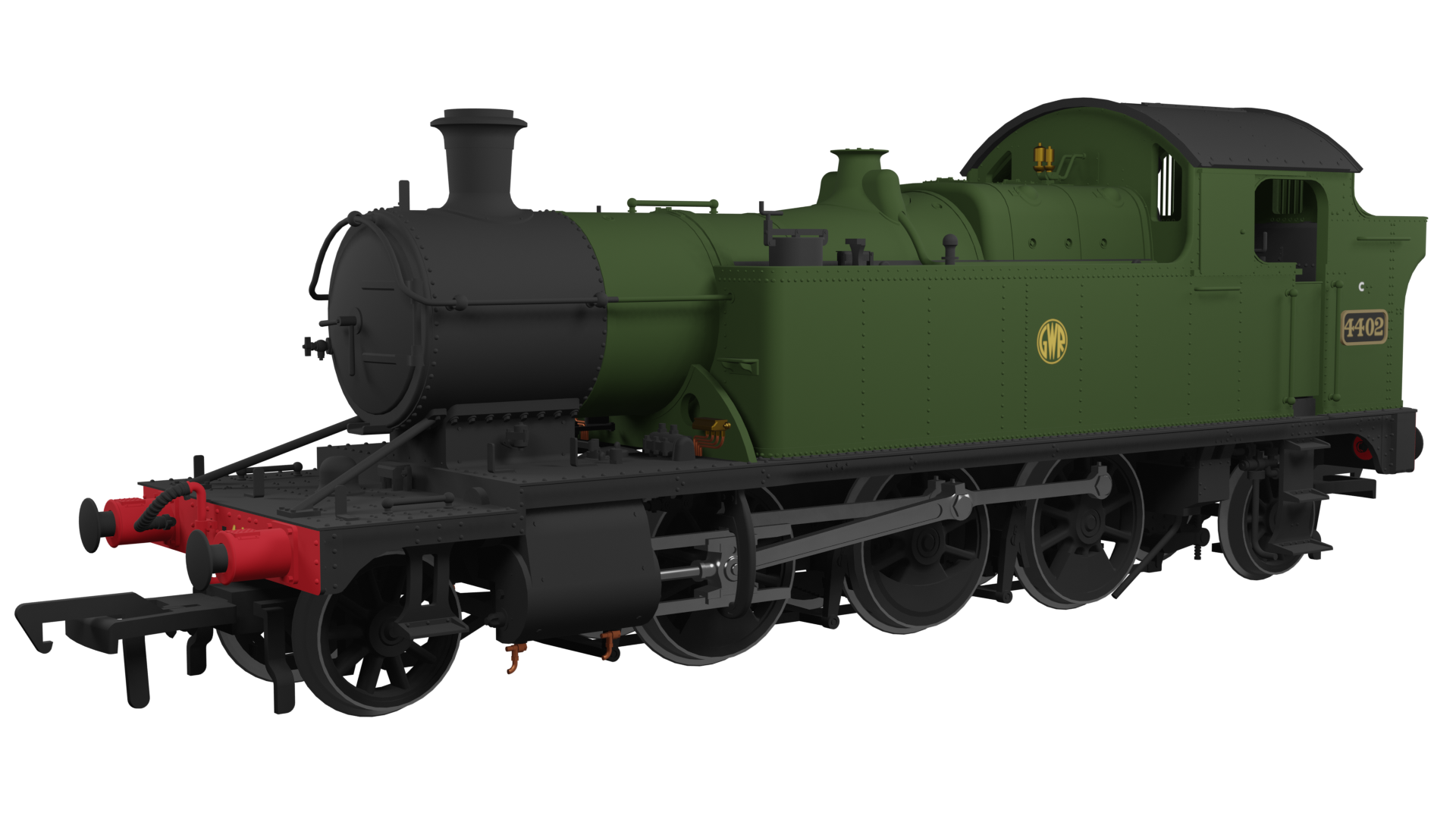 GWR 44xx No.4402 GWR Green with ‘Shirtbutton’ Roundel