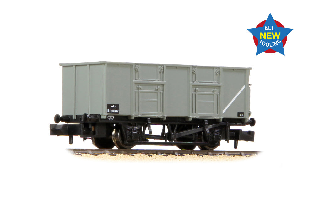 378-050 - BR 24.5T Mineral Wagon BR Grey