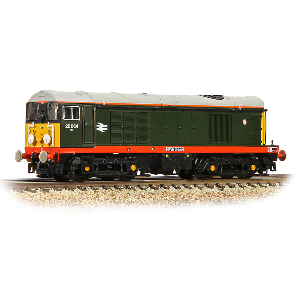 Class 20/0 20064 River Sheaf BR Green Red Solebar
