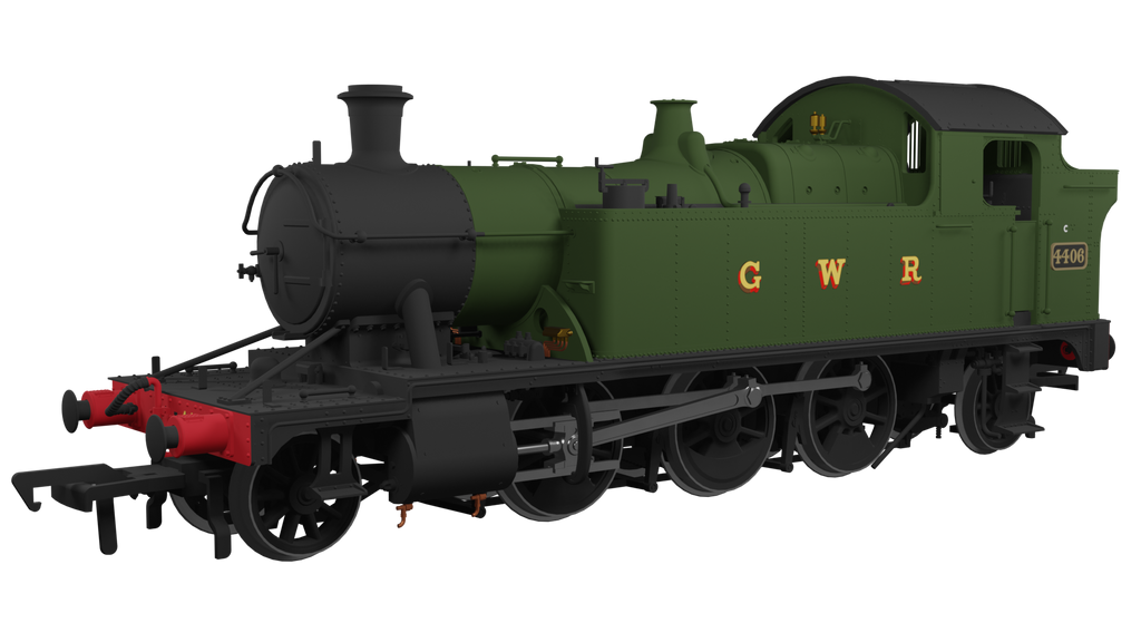 GWR 44xx No.4406 G W R Wartime Green