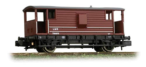 20 Ton Brake Van LMS Bauxite