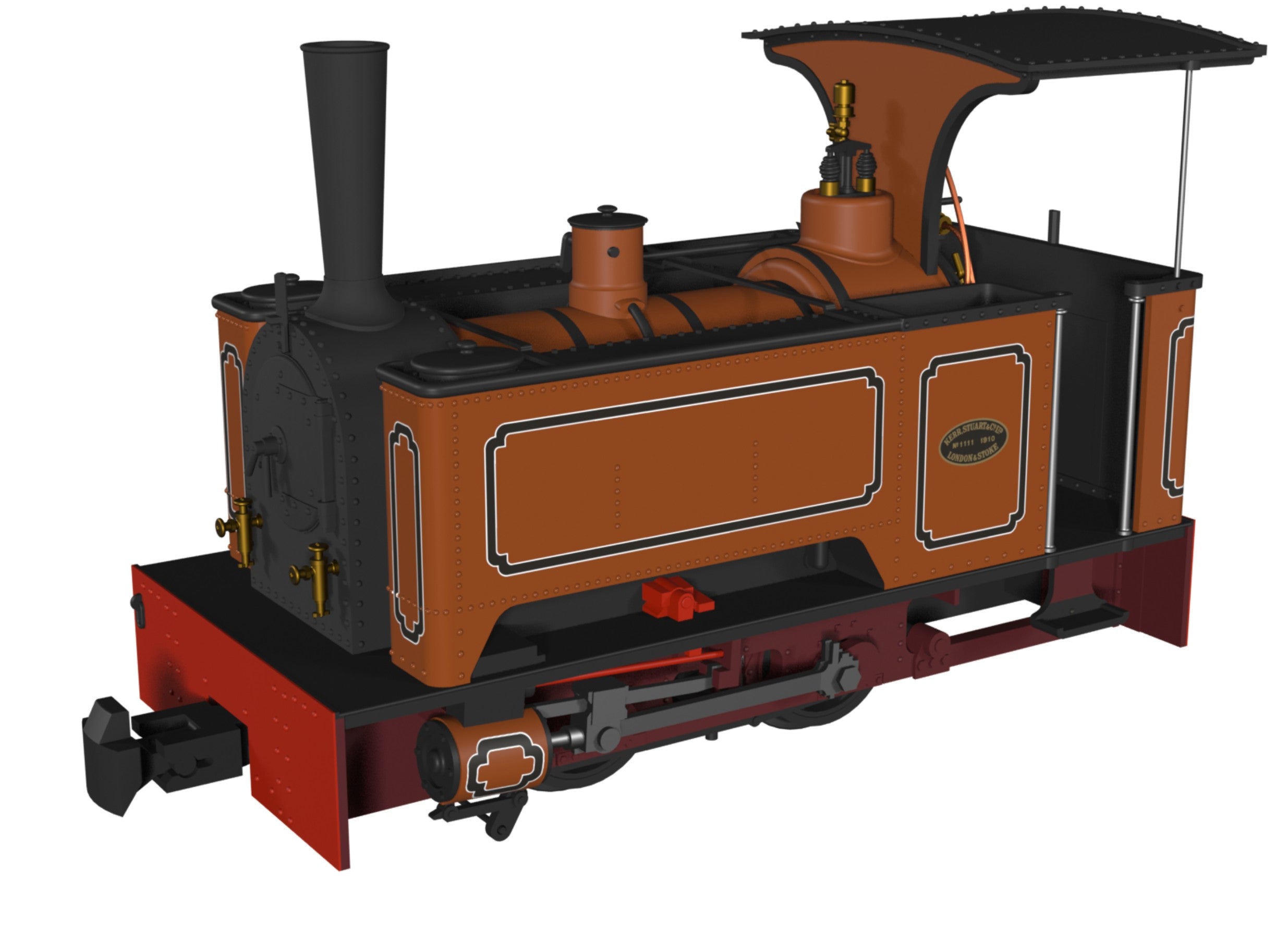 986005 - Kerr Stuart Sirdar - Lined Burnt Orange