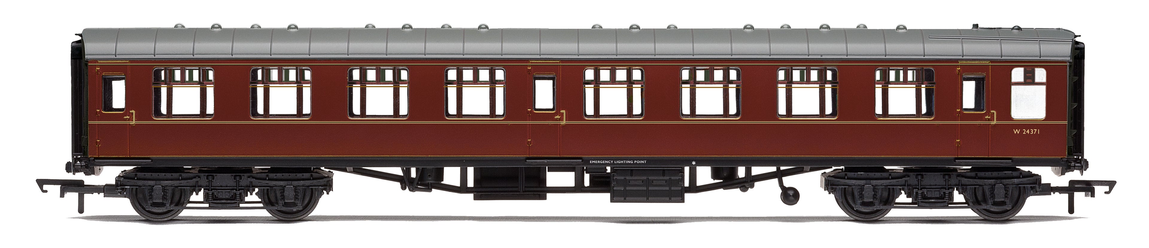 R40506 - BR - MK1 Corridor - W24371 - Second Class Coach