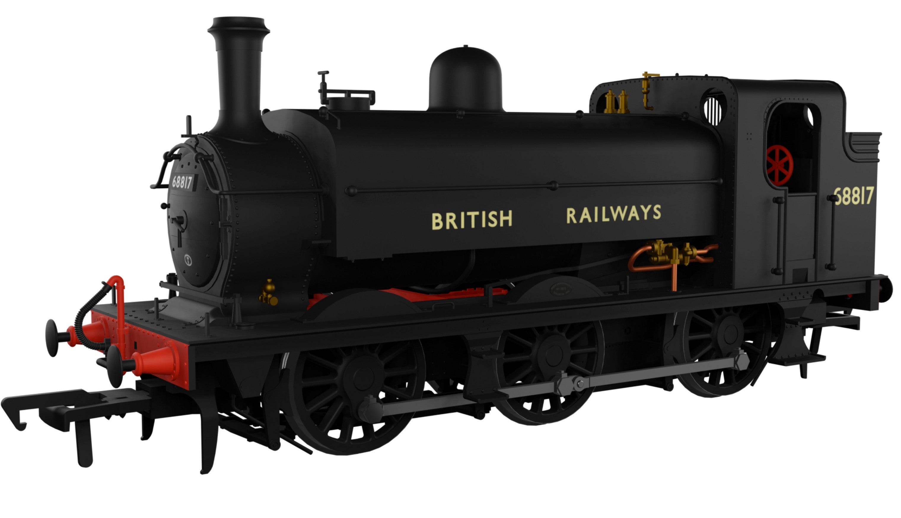 958007 - LNER J52/2 No.68817 British Railways Lettering