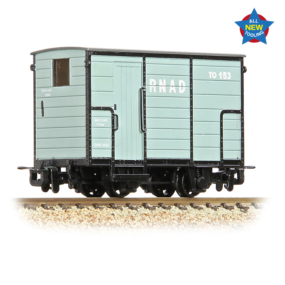 RNAD Enclosed-End Brake Van RNAD Grey