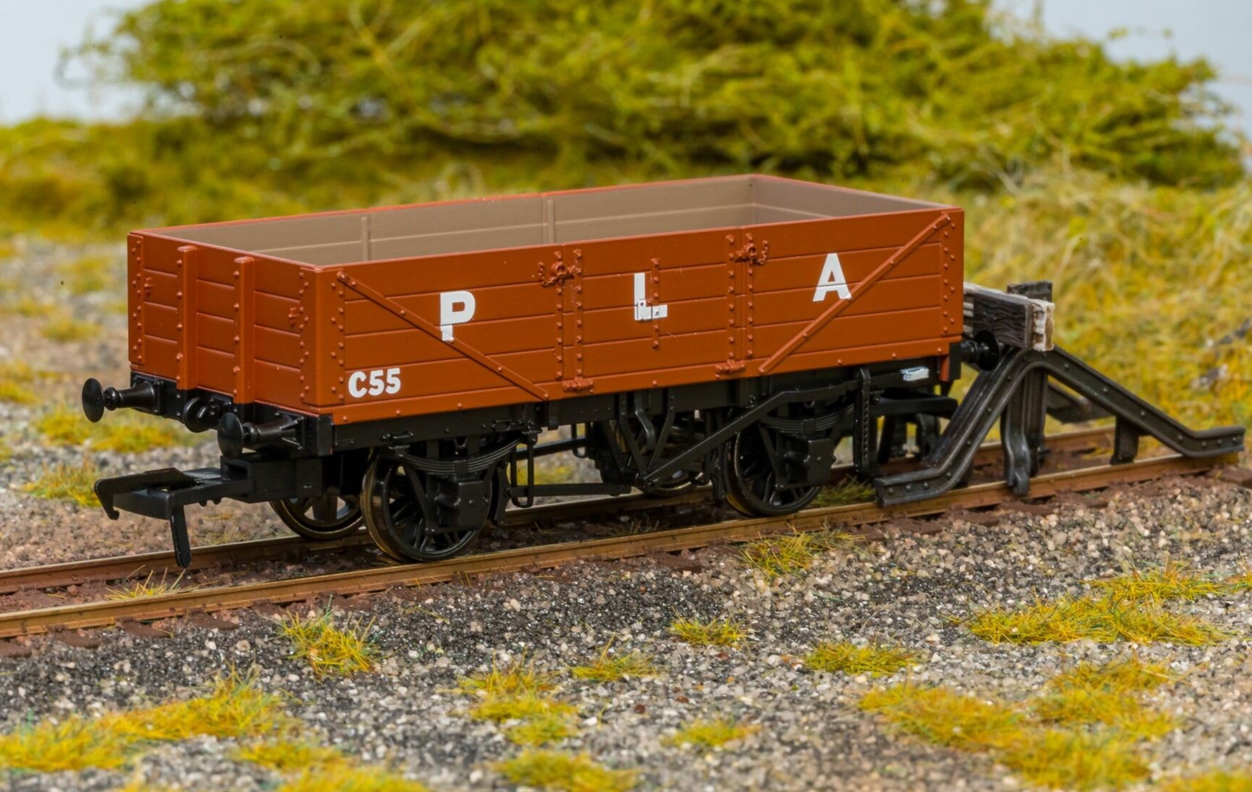 LNWR D84 4-Plank Open - No.C55 PLA