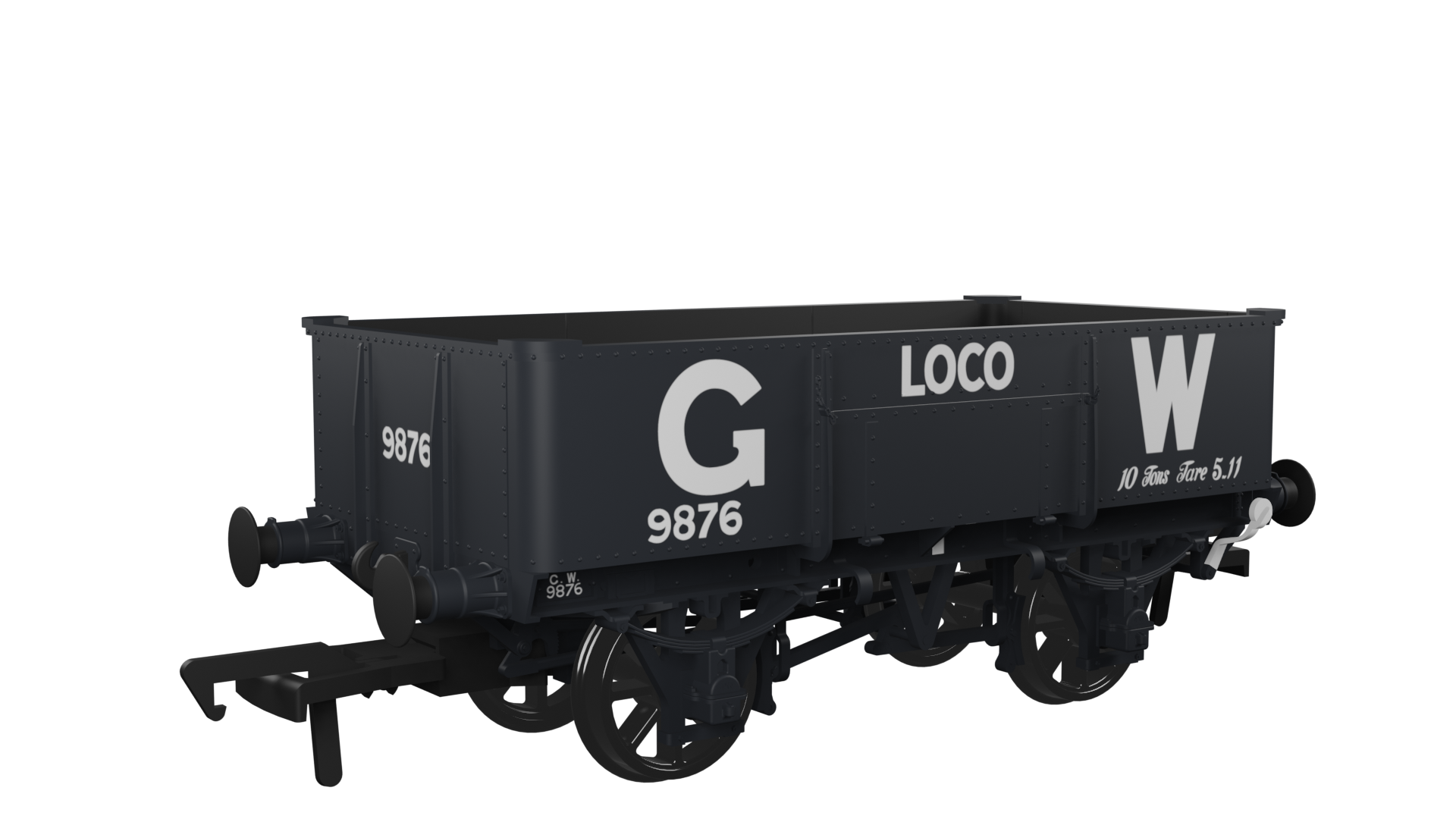 Diagram N19 Loco Coal Wagon GWR No.9876