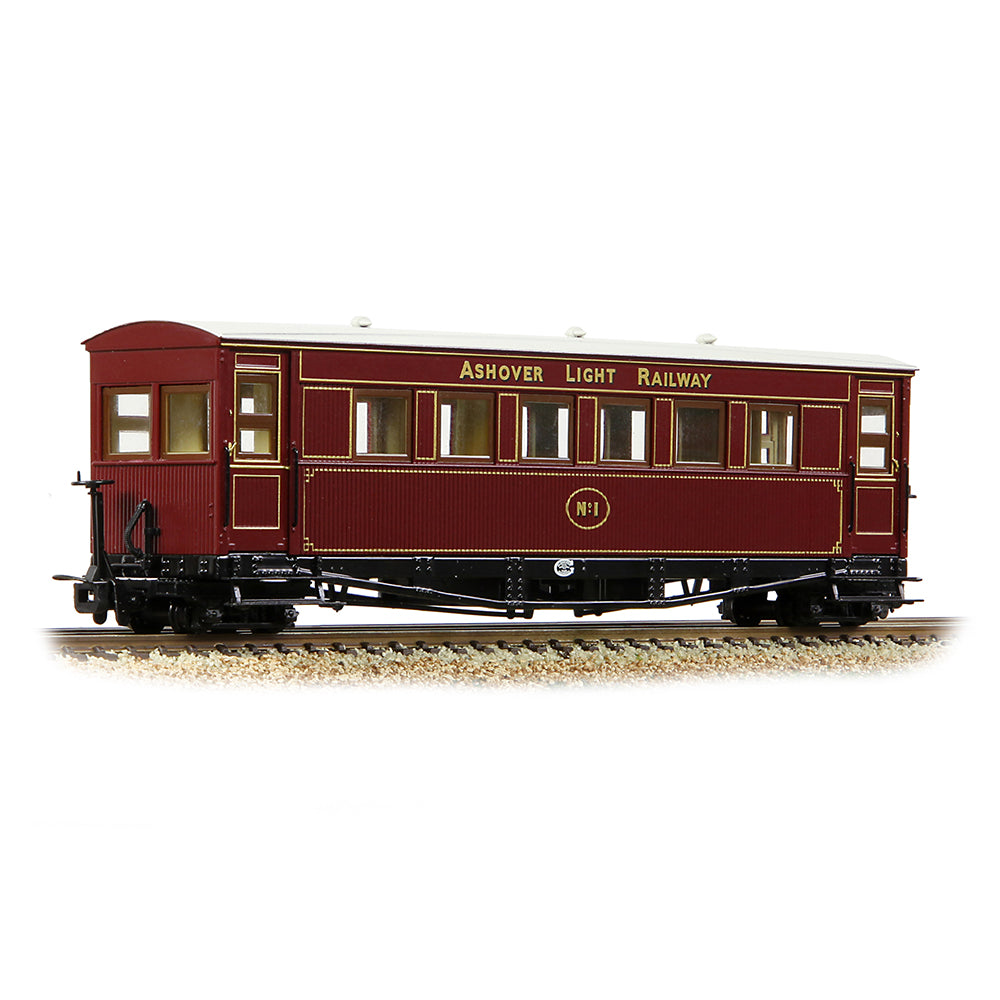 Bogie Coach Ashover Railway Crimson