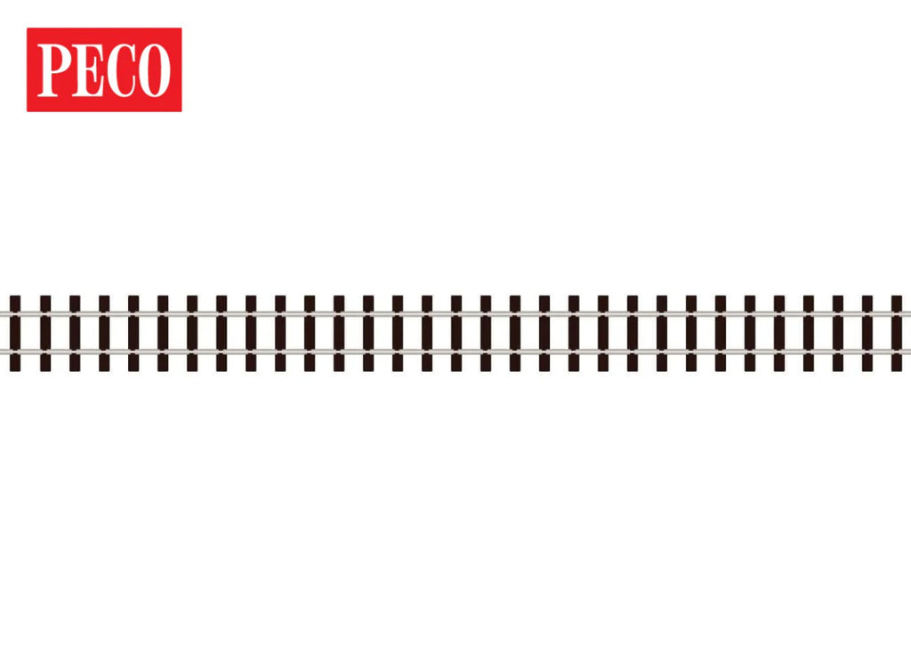 SL-404 - Peco 00-9 Mainline wooden sleeper track 1 yard