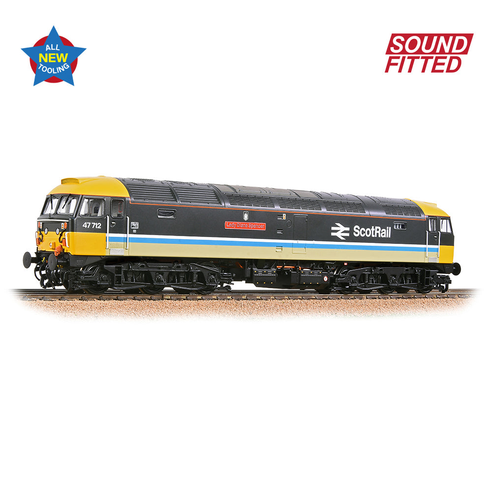 Class 47/7 47712 'Lady Diana Spencer' BR ScotRail