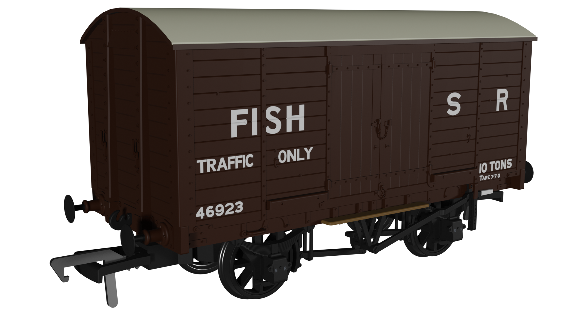 979009 - LB&SCR Dia.8 Van - SR (as preserved) No.46923