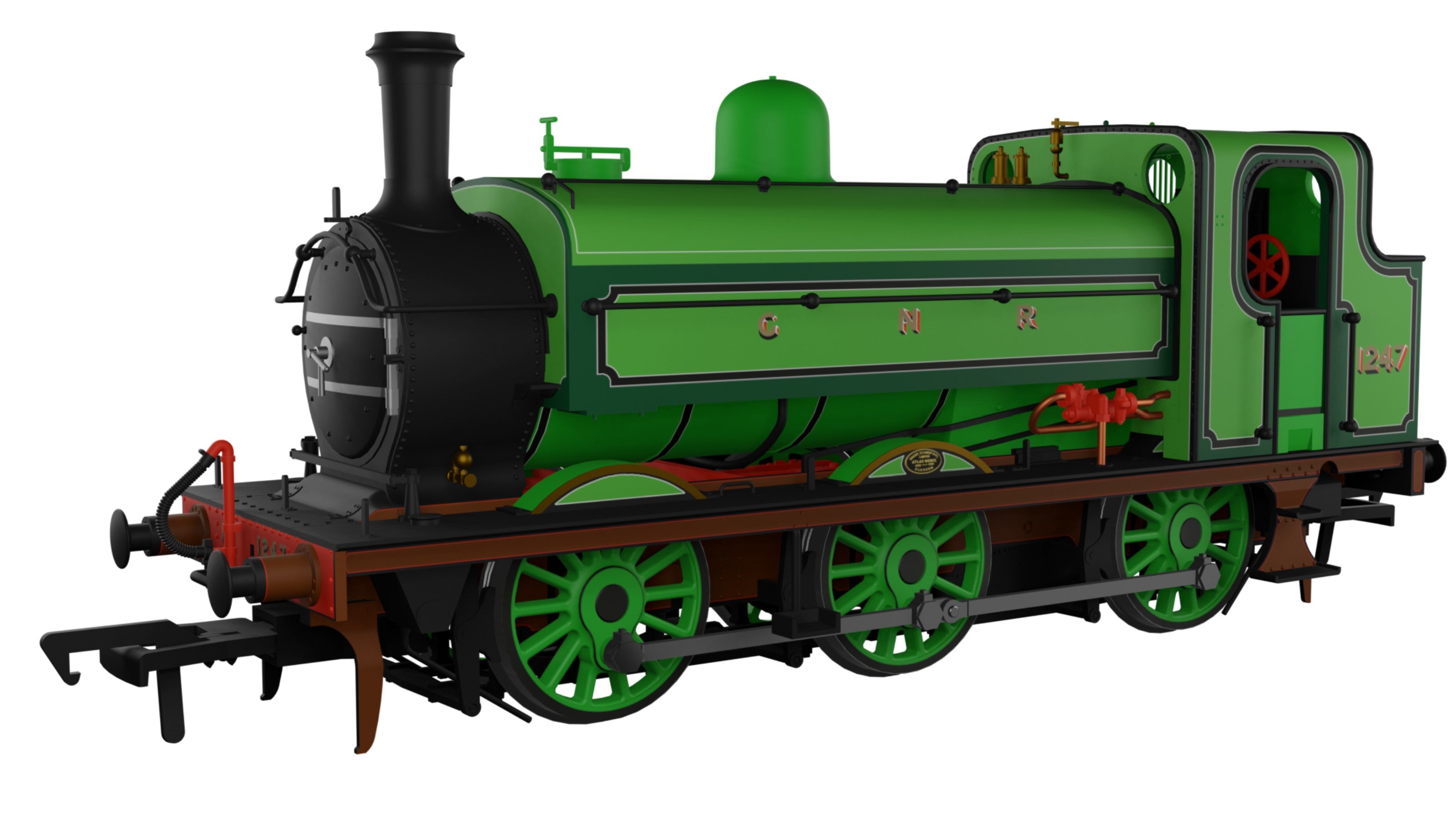 958012 - GNR J13 No.1247 GNR Green 1960s Railtour Condition