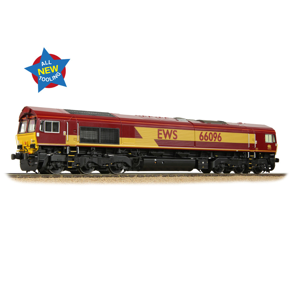 Class 66/0 66096 EWS Diesel Locomotive