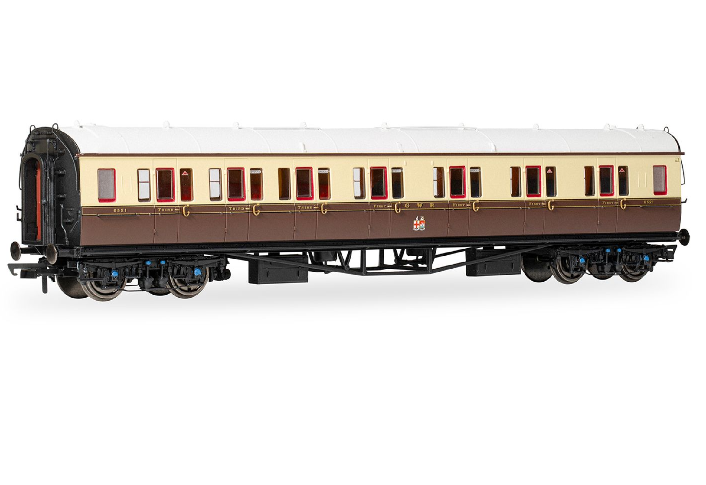 GWR Collet Coaches Corridor Composite LH 6521