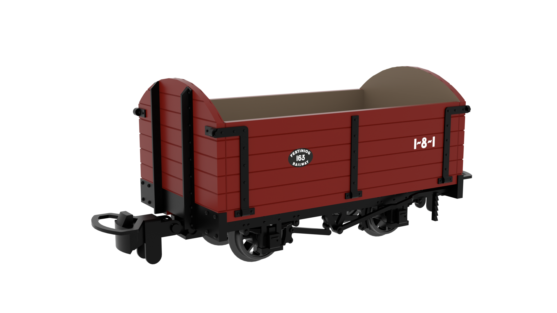 990025 - 009 Dropside Open - FR Red No.163
