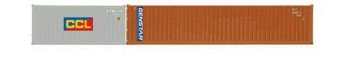 CCL & Genstar, Pack, 1 x 20' and 1 x 40' Containers