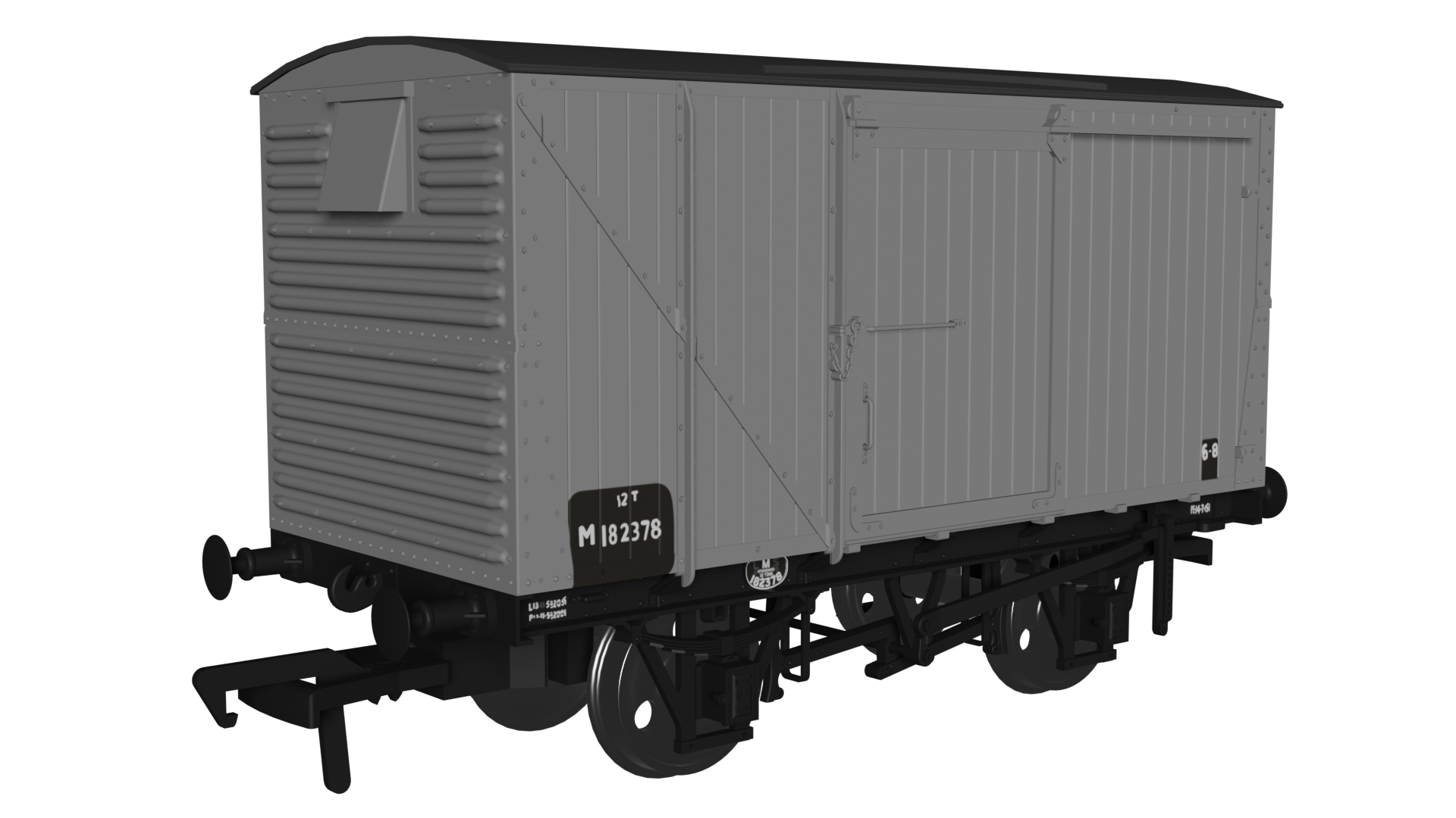 970108 - LMS D1832A Van - BR No.M182378