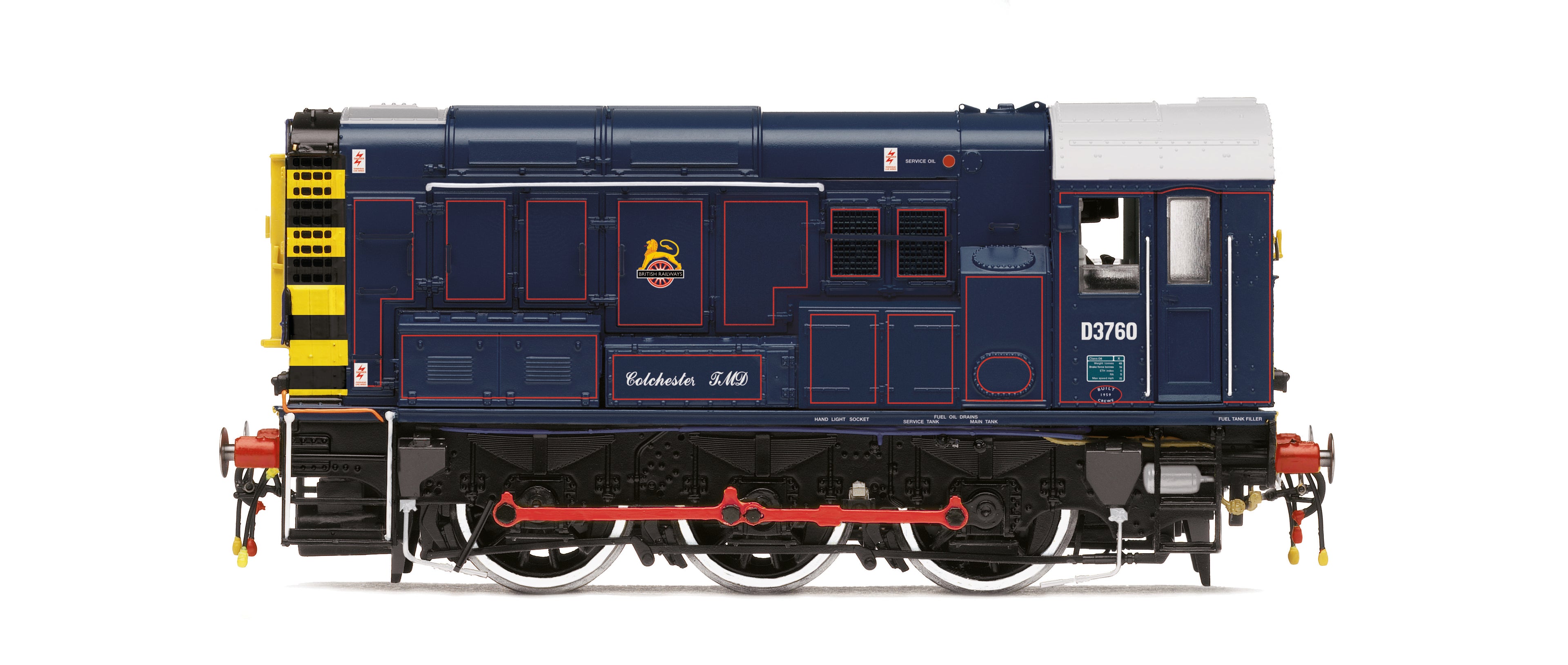 BR Class 08 D3760 Colchester TMD