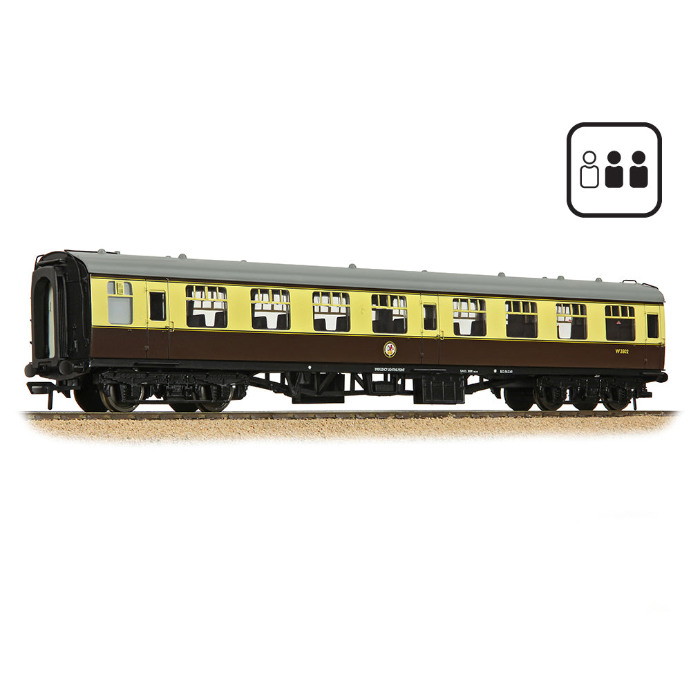 BR Mk1 TSO Tourist Second Open BR (WR) Chocolate & C
