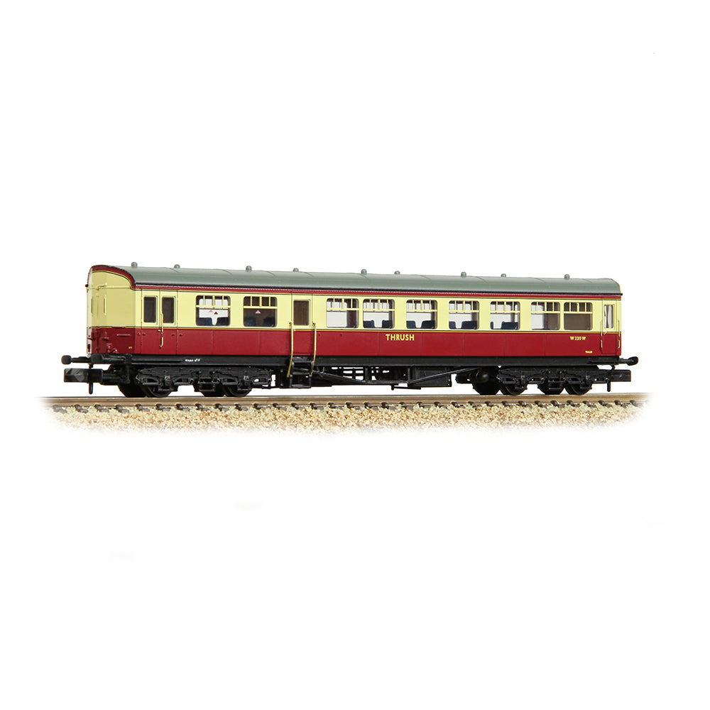 GWR Hawksworth Auto-Trailer 'Thrush' BR Crimson & Cre