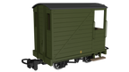 990805 - 009 Single Veranda Brake Van -  Plain Green No.11