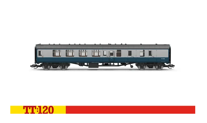 TT4077B - BR - Mk1 - Brake Standard Corridor Coach - W34916 Era 6 - Pre -TOPS (1957 - 1971)