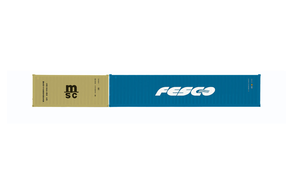 MCS & Fesco, Container Pack, 1x20’ + 1x40’ Containers