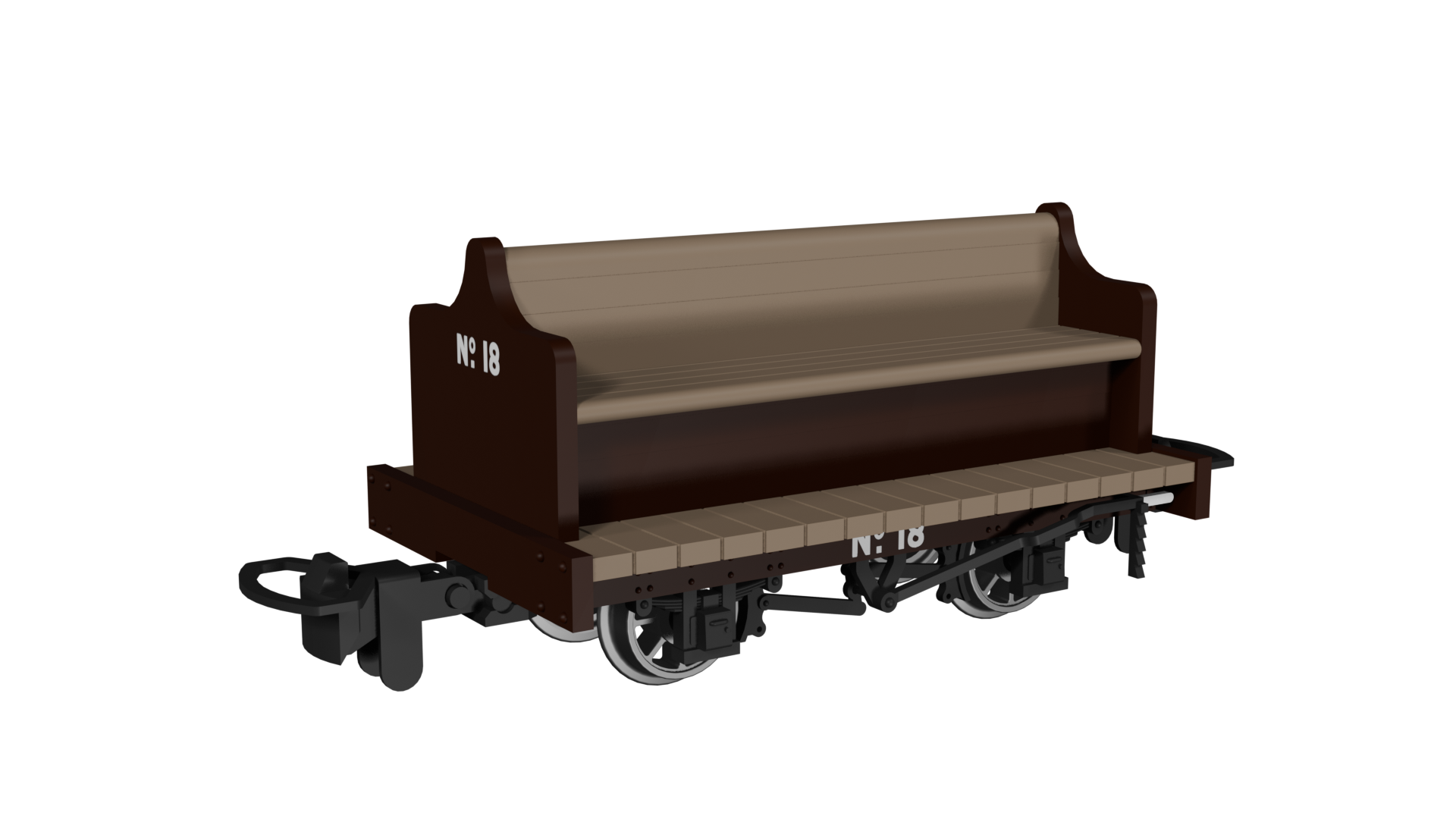 009 Manrider -  Plain Brown No.18