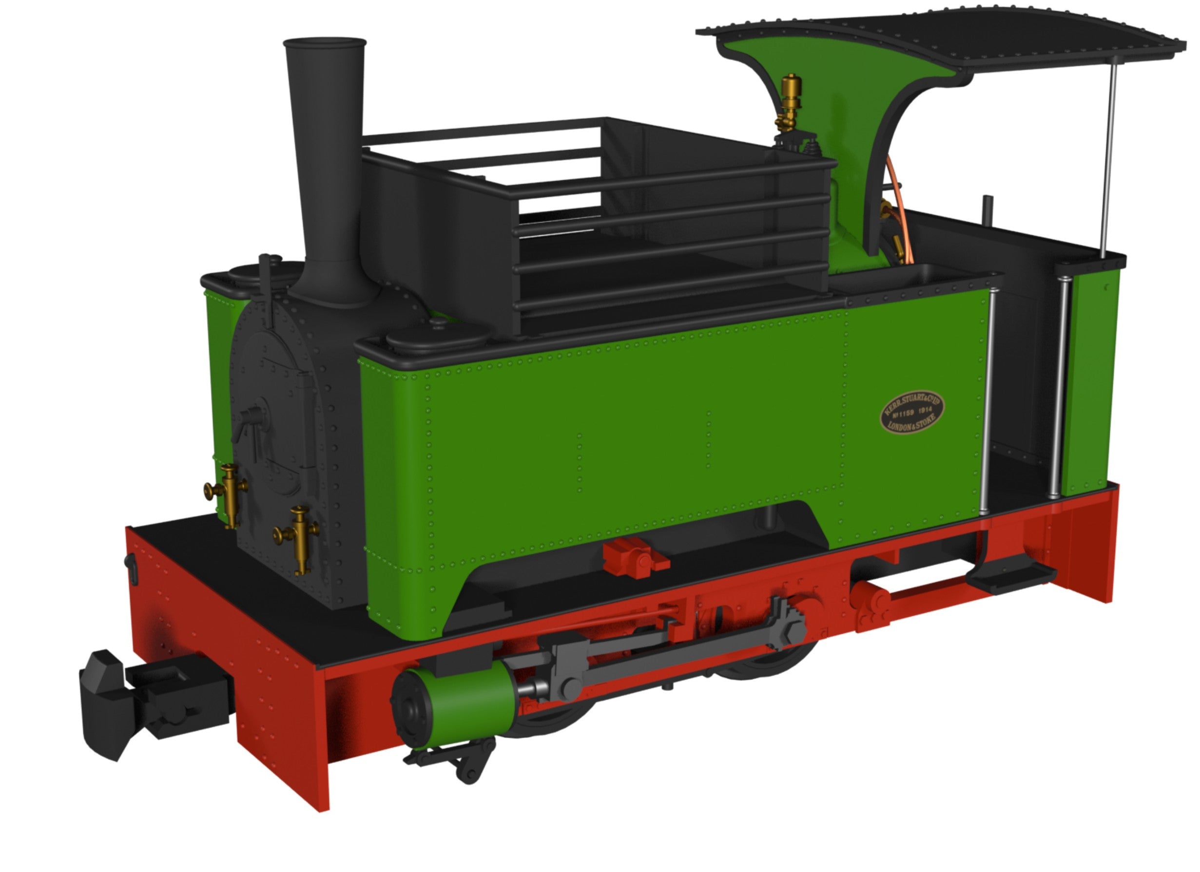 986007 - Kerr Stuart Sirdar - Plain Green